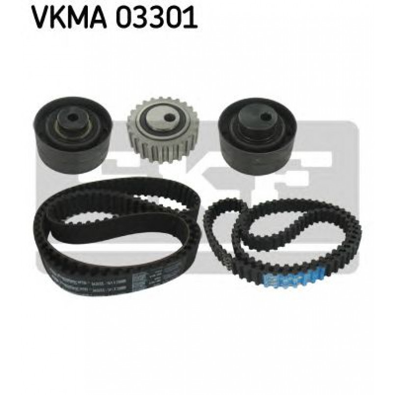 VKMA 03301 SKF Комплект (ремінь+ролики)